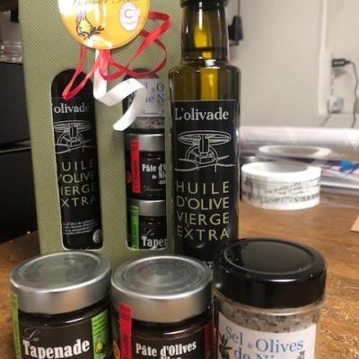 Coffret Huile, Pâtes et sel